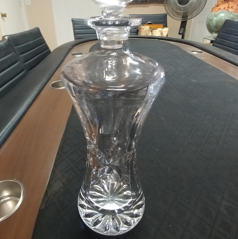 Towle Crystal Decanter w Stopper